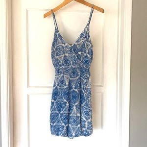 RVCA Knit Shibori Tie-Dye Romper